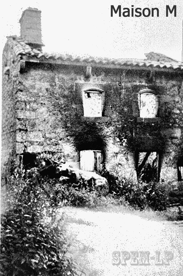 Maison detruite - juin 1944